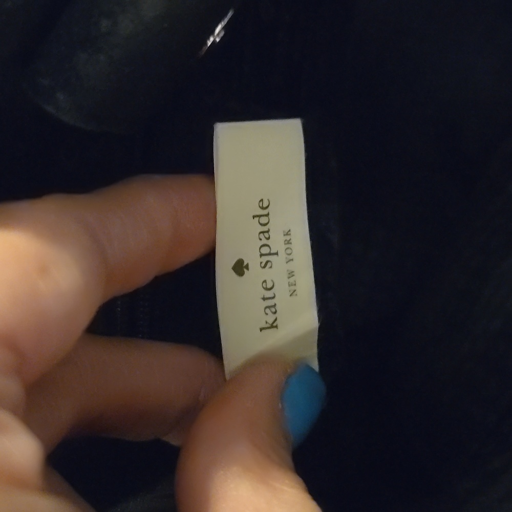 Kate Spade Textured Black Satchel - Picture 7 of 8